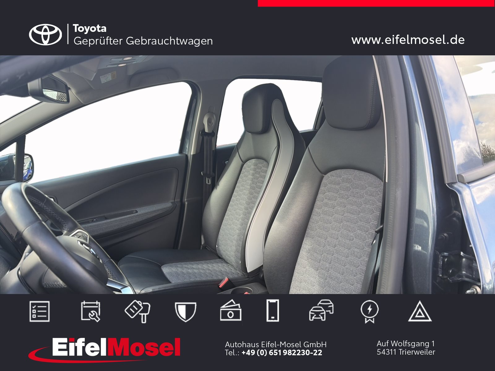 Foto 1 - ZOE Intens R135 Z.E. *Inkl. Batterie/Kamera/LED/Navi*, TITAN-GRAU