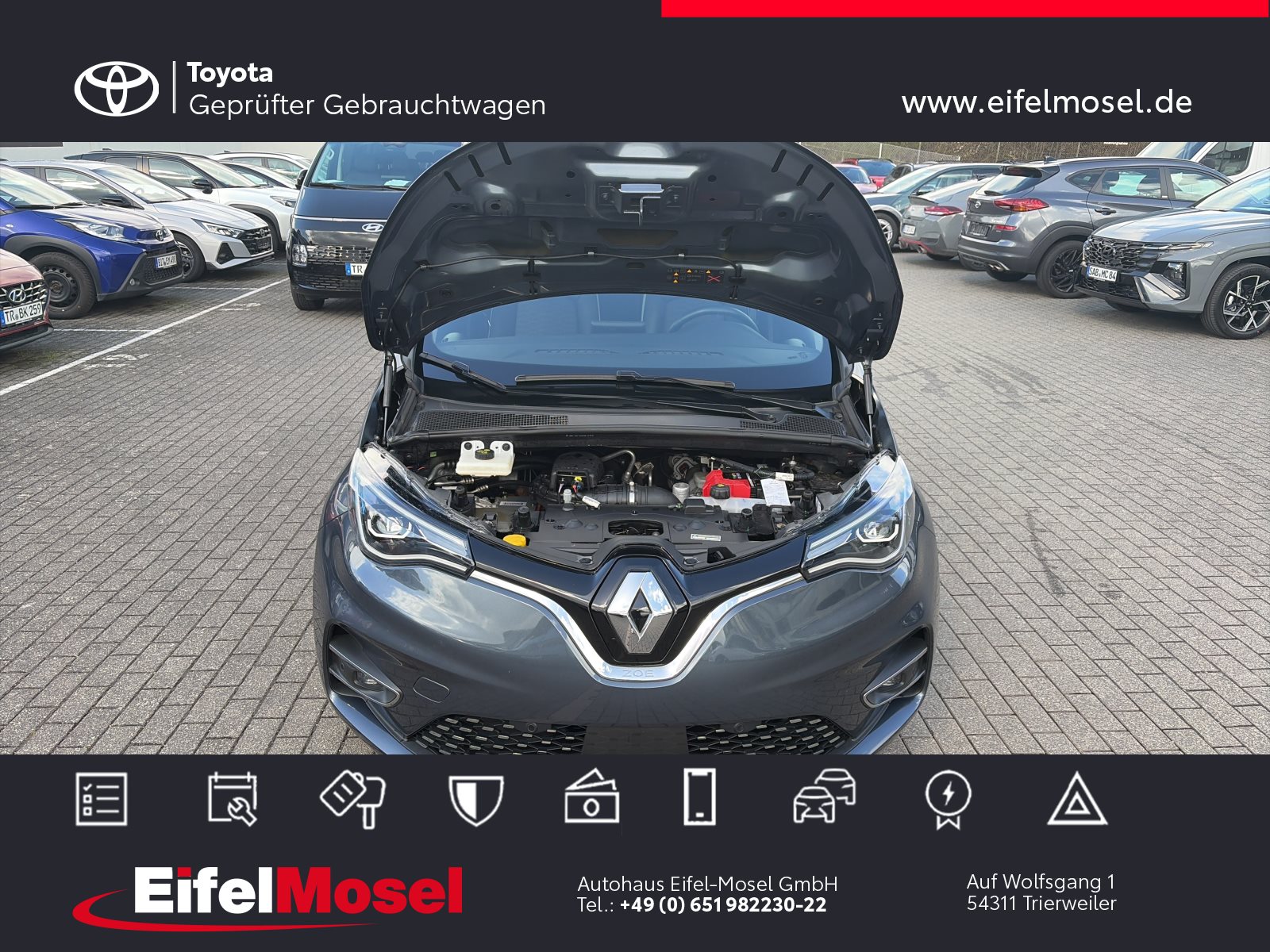 Foto 1 - ZOE Intens R135 Z.E. *Inkl. Batterie/Kamera/LED/Navi*, TITAN-GRAU