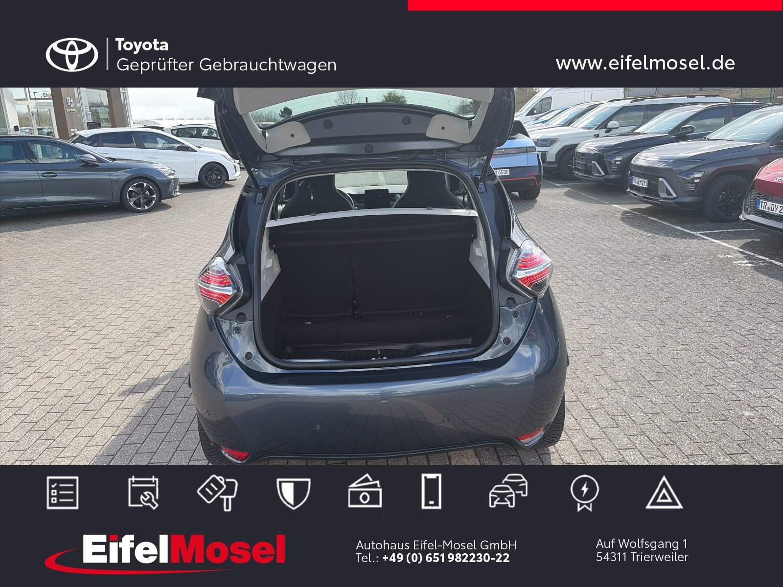 Foto 1 - ZOE Intens R135 Z.E. *Inkl. Batterie/Kamera/LED/Navi*, TITAN-GRAU