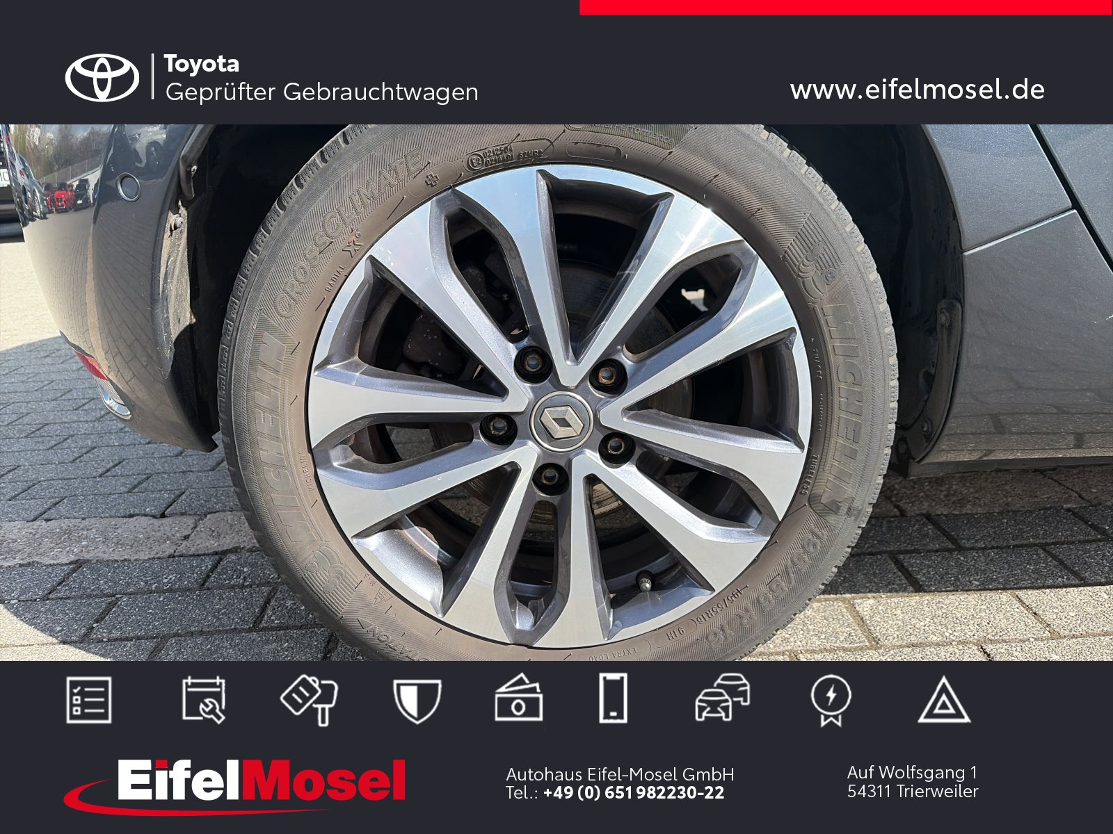 Foto 1 - ZOE Intens R135 Z.E. *Inkl. Batterie/Kamera/LED/Navi*, TITAN-GRAU