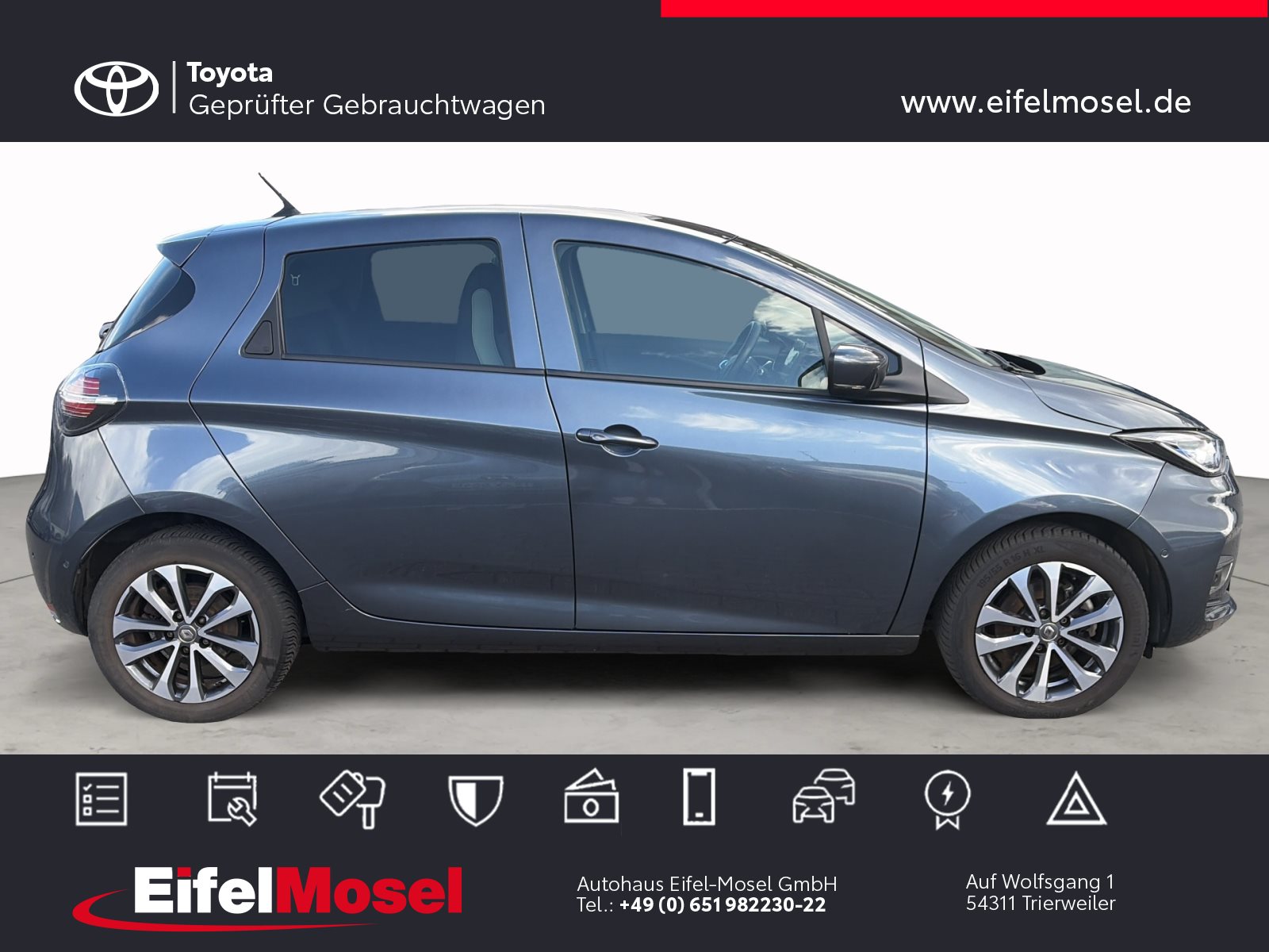 Foto 1 - ZOE Intens R135 Z.E. *Inkl. Batterie/Kamera/LED/Navi*, TITAN-GRAU