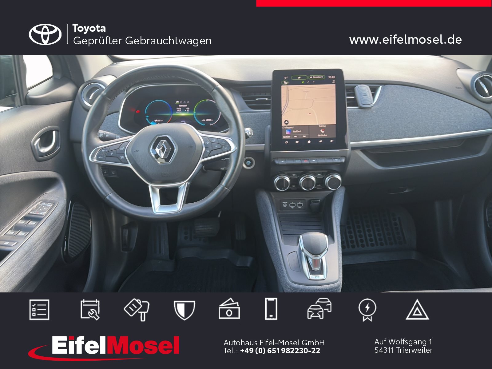 Foto 1 - ZOE Intens R135 Z.E. *Inkl. Batterie/Kamera/LED/Navi*, TITAN-GRAU