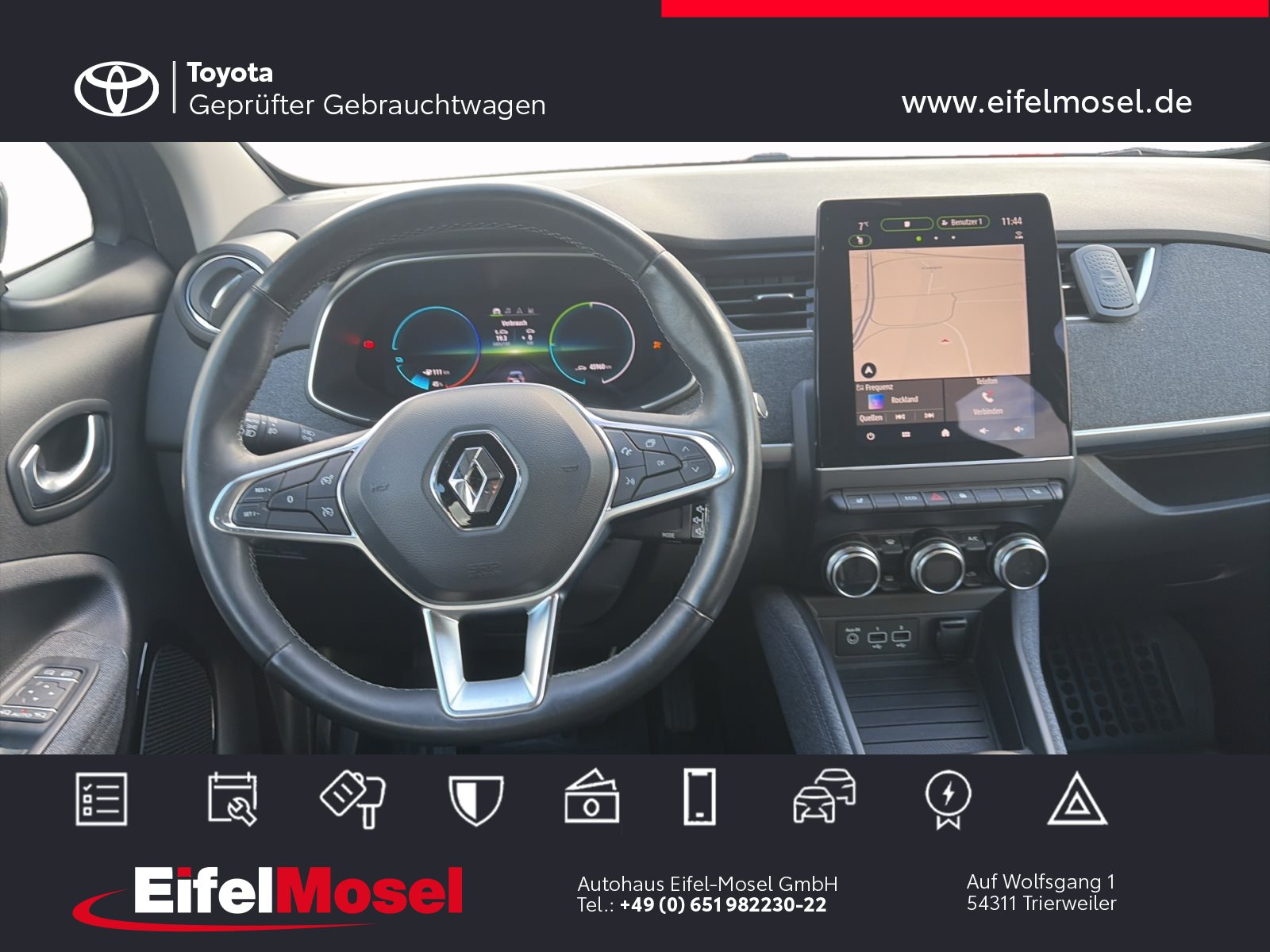 Foto 1 - ZOE Intens R135 Z.E. *Inkl. Batterie/Kamera/LED/Navi*, TITAN-GRAU