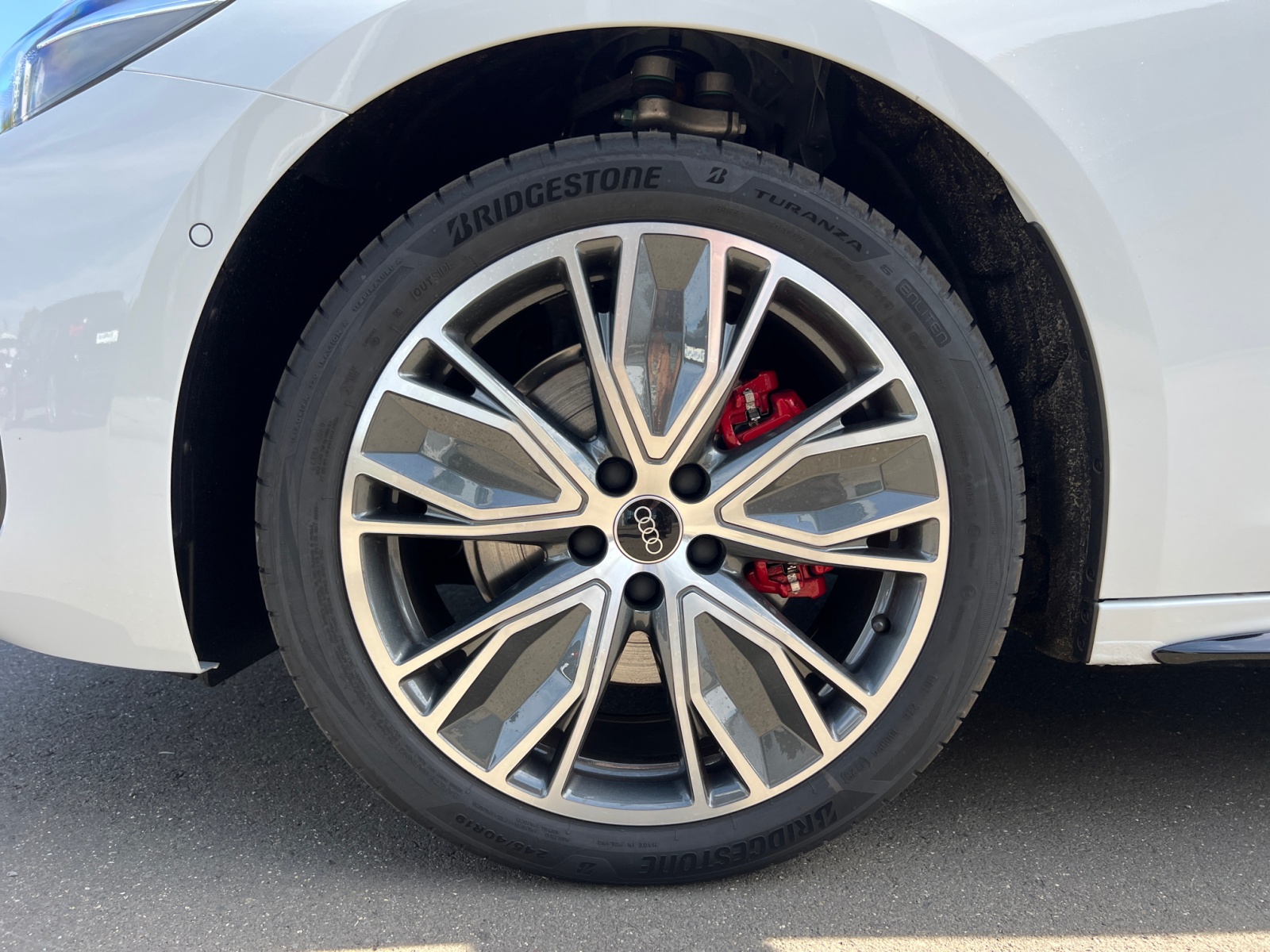 Foto 1 - A5 Avant 35 TFSI S tronic S line AHK ACC Rückfahrk Navi LED, Gletscherweiß