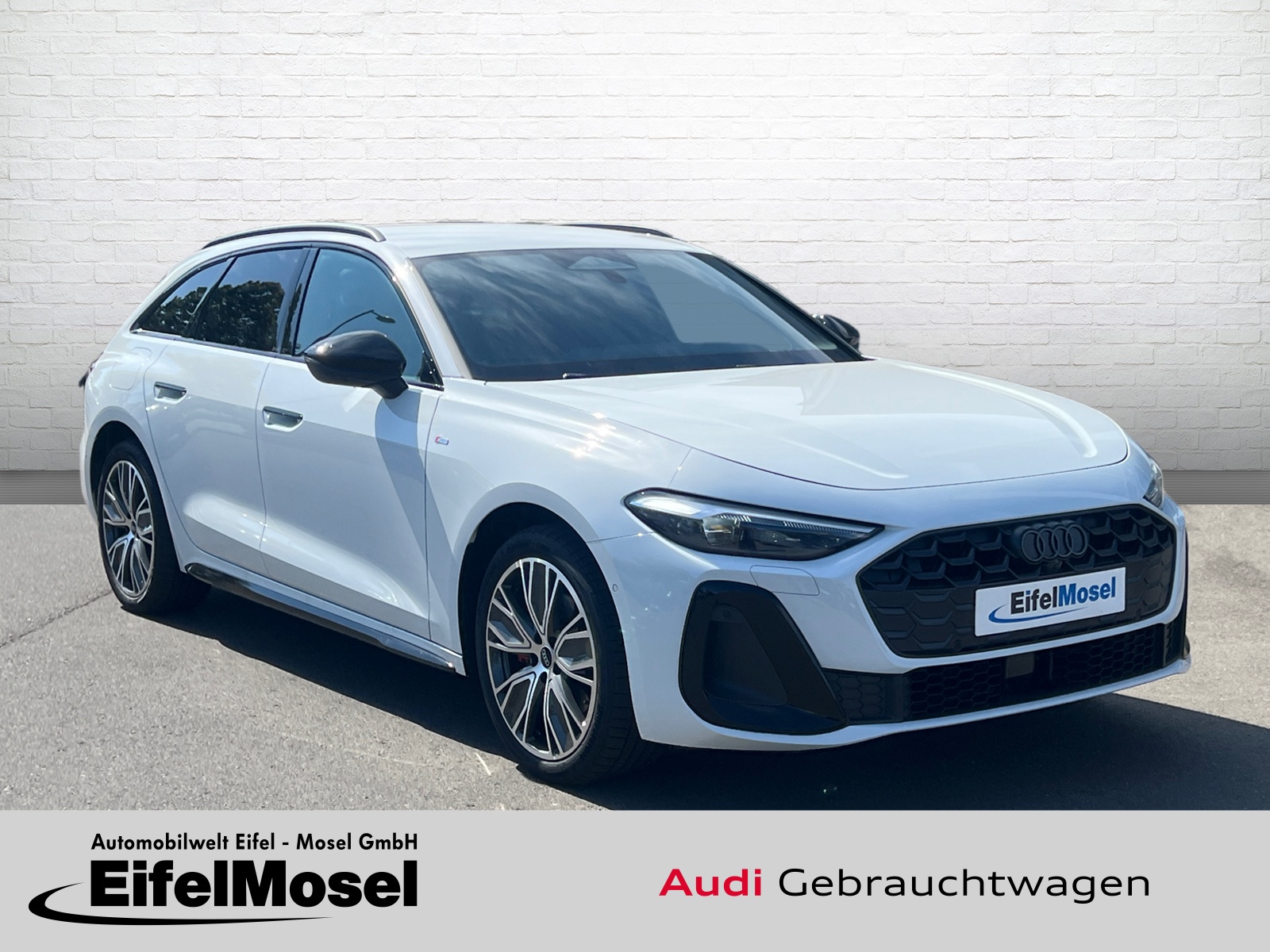 Foto 1 - A5 Avant 35 TFSI S tronic S line AHK ACC Rückfahrk Navi LED, Gletscherweiß