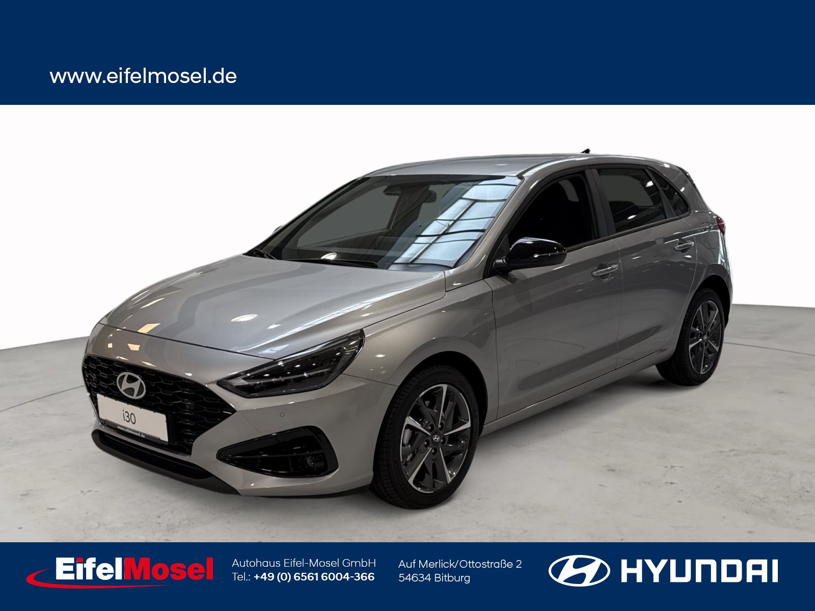 Foto 1 - i30 1.5 T-GDI 48V Advantage, Shimmering Silver / MET