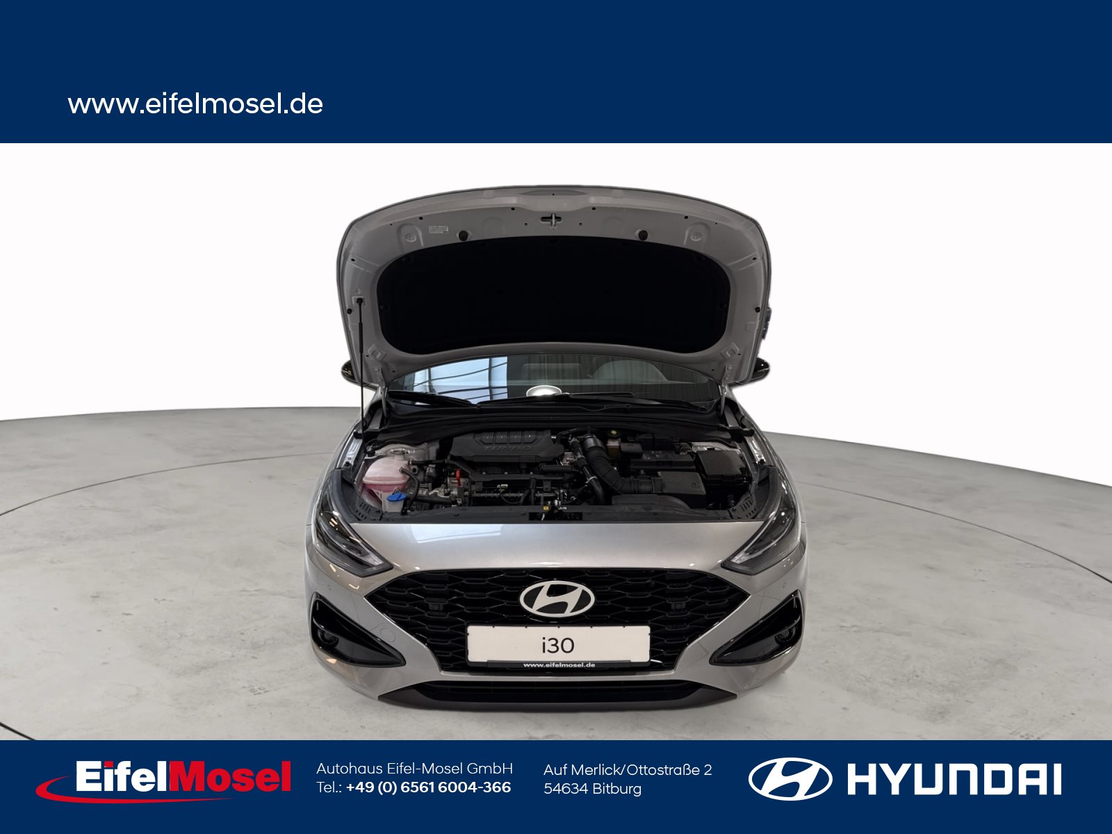 Foto 1 - i30 1.5 T-GDI 48V Advantage, Shimmering Silver / MET