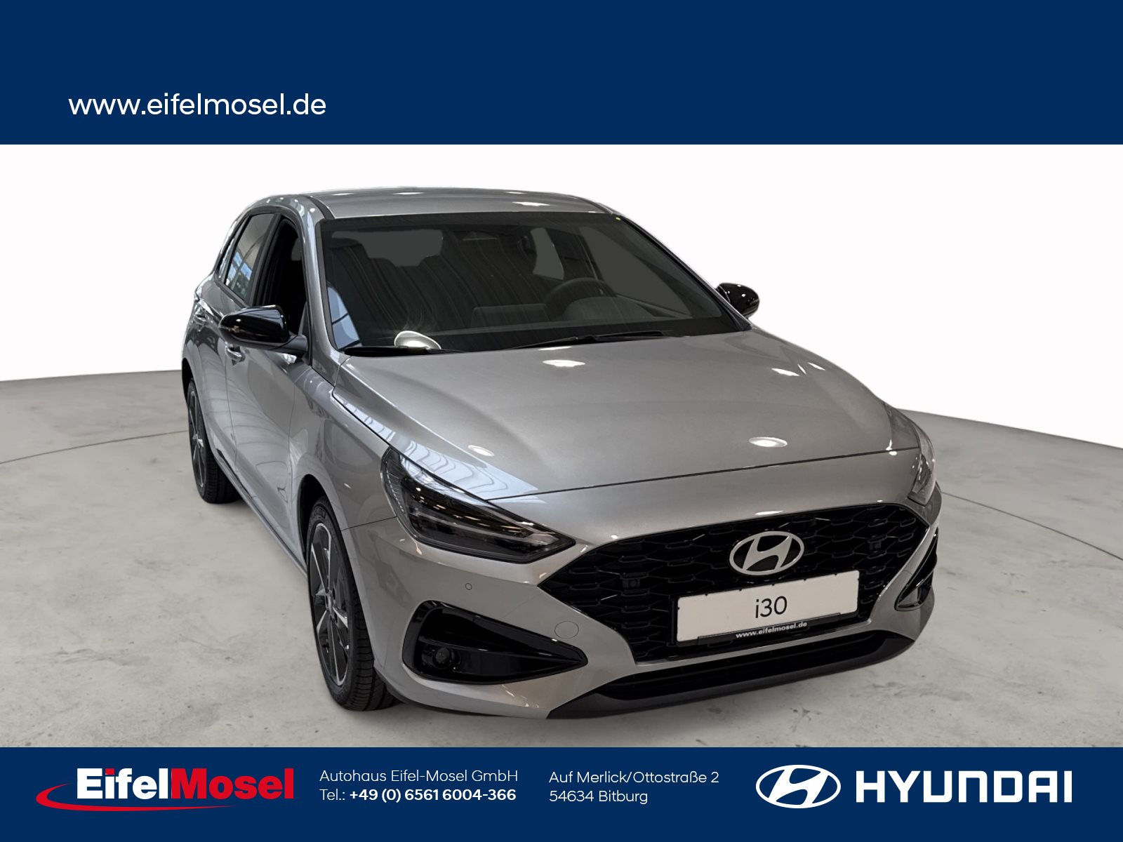 Foto 1 - i30 1.5 T-GDI 48V Advantage, Shimmering Silver / MET