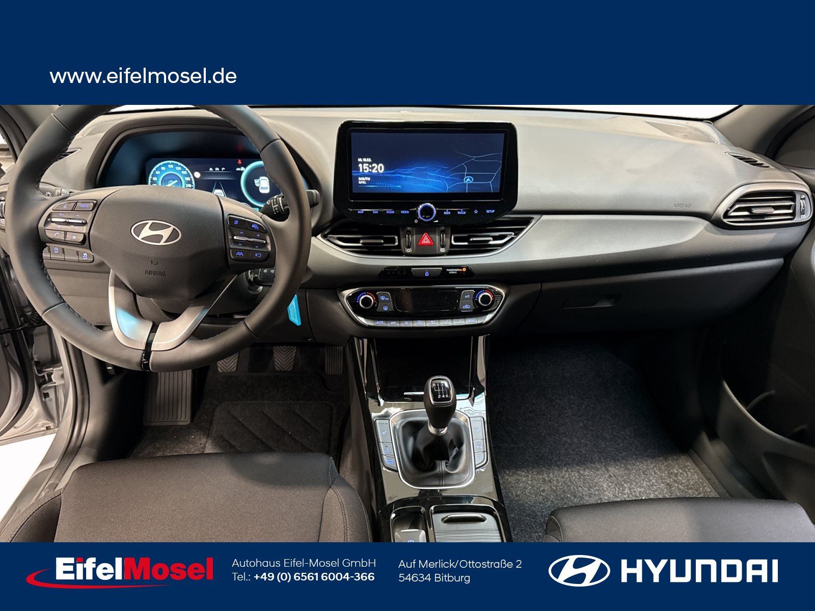 Foto 1 - i30 1.5 T-GDI 48V Advantage, Shimmering Silver / MET