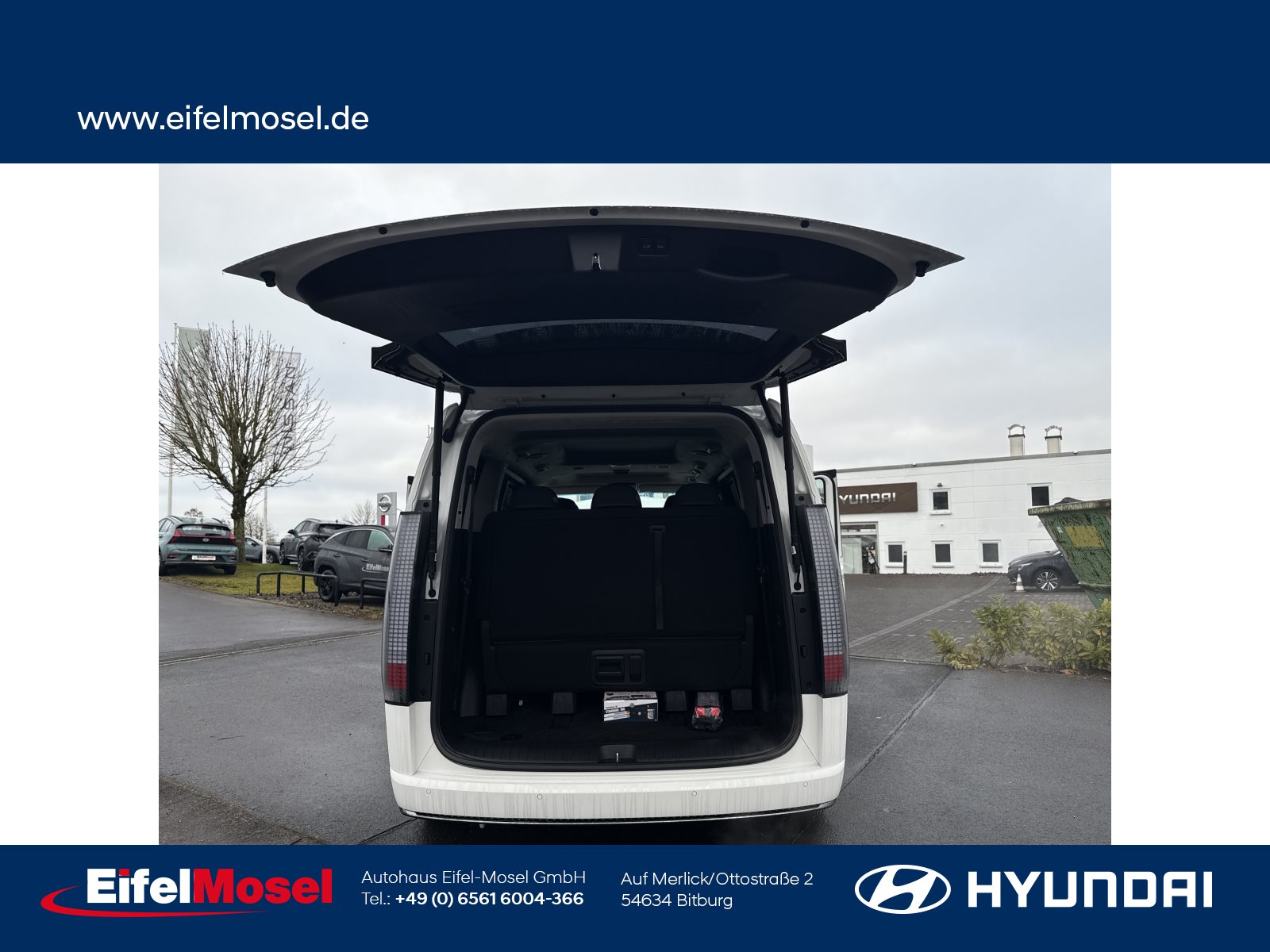 Foto 1 - Hyundai STARIA Signature Panoramadach, Creamy White / SOL