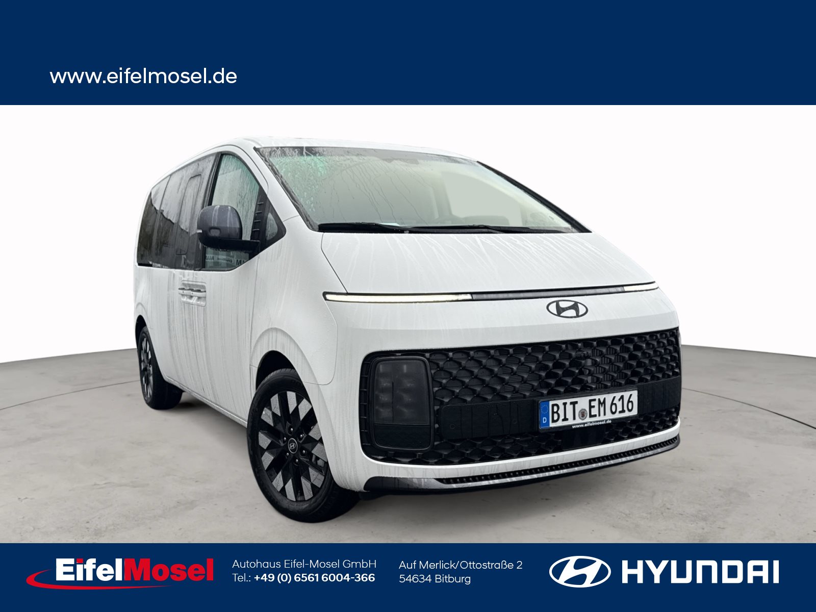 Foto 1 - Hyundai STARIA Signature Panoramadach, Creamy White / SOL
